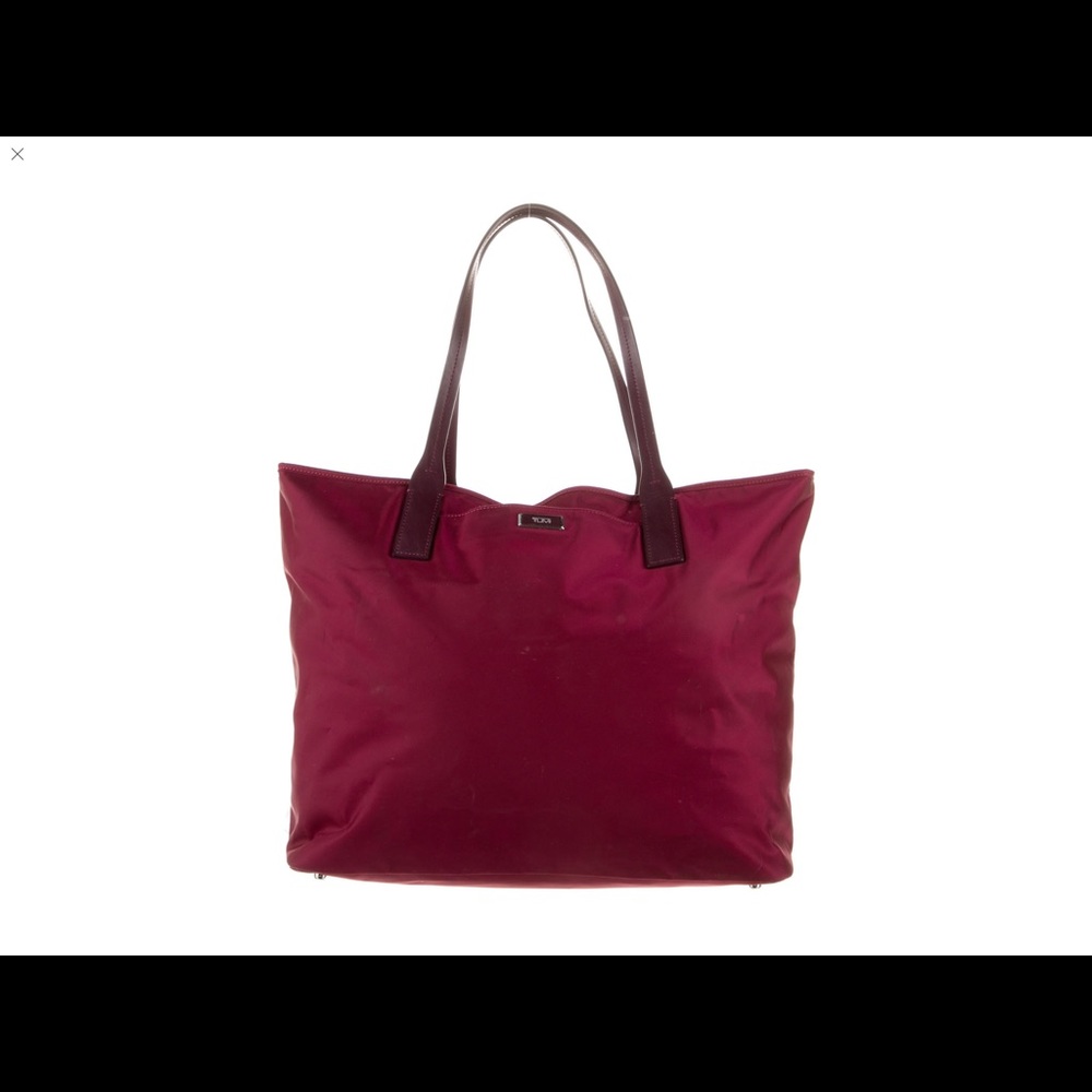 Tumi Leather-Trimmed Tote